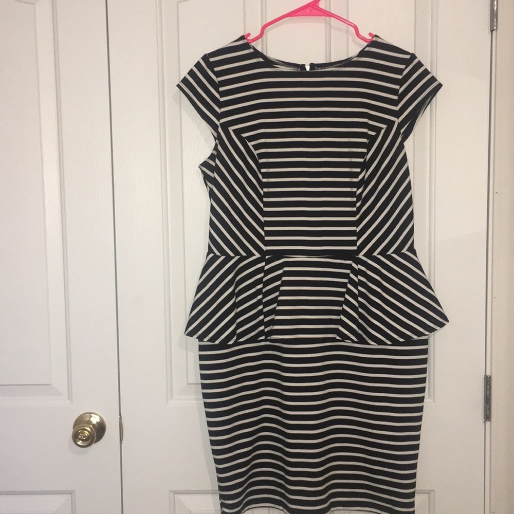Peplum dress